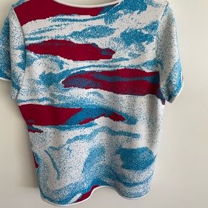 Heavy knit Zac Posen pull-over top. Sized XL.